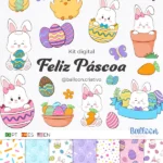 Kit Digital - Feliz Pascoa (Baloon)