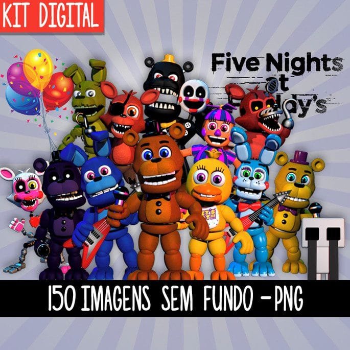 Five Nights at Freddy's Kit Digital - Five Nights at Freddy's - Imagem 1