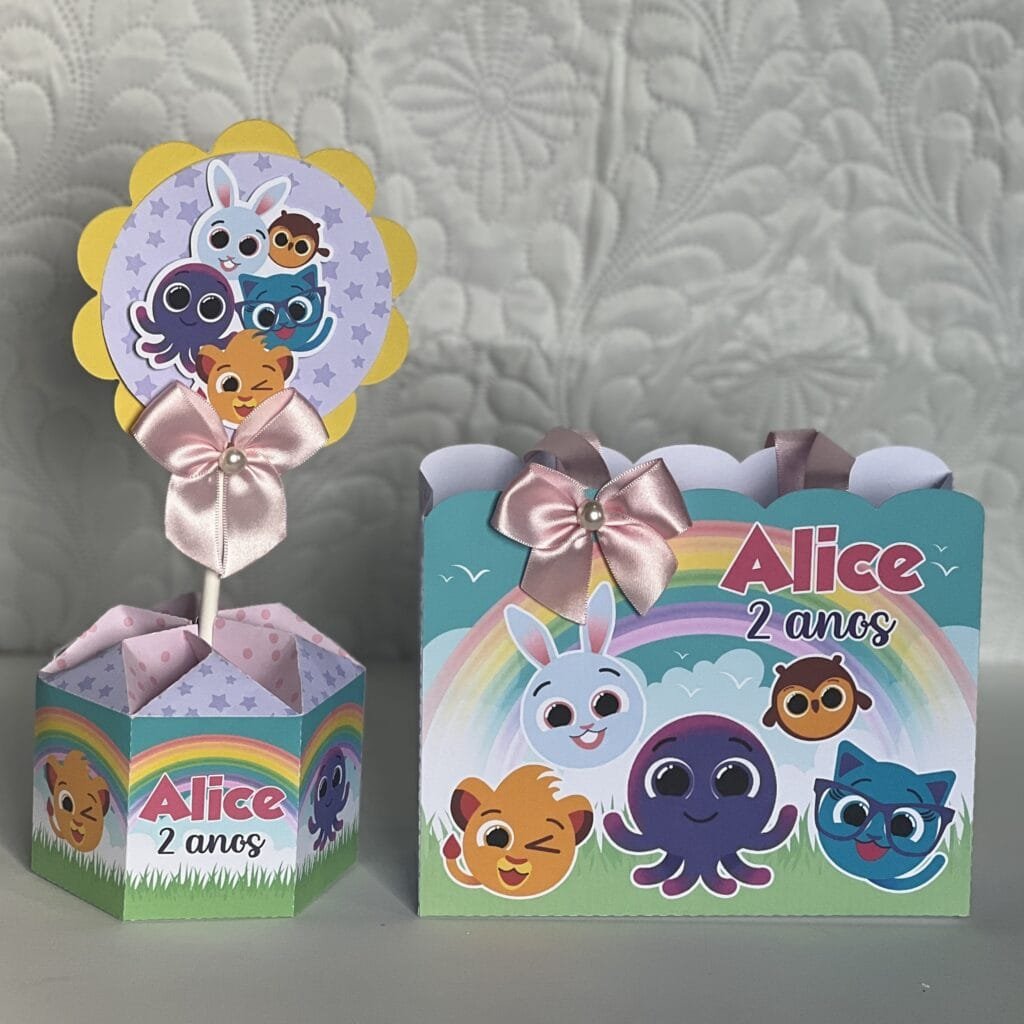 Kit Avulso Festa - Bolofofos Menina - Imagem 1