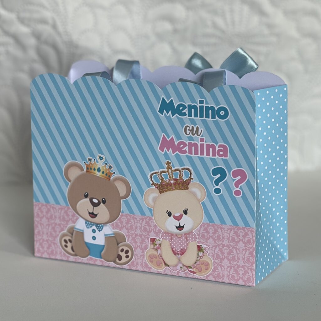 Kit Avulso Festa - Chá Revelação Rosa e Azul - Imagem 2