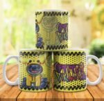 Stitch - 10 Artes em 3D Inflados - Imagem 5