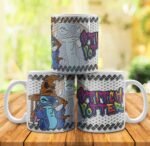 Stitch - 10 Artes em 3D Inflados - Imagem 6