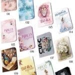 Combo Mini Bíblia Versiculos A6 - 12 Capas | Miolo Versiculos