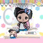 Kit Digital | Artes Canecas | Artes Garrafinha – Volta às Aulas 2024 Menininhas Fofas (Caneca Criativa) - Imagem 7