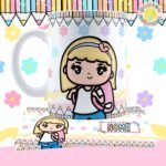 Kit Digital | Artes Canecas | Artes Garrafinha – Volta às Aulas 2024 Menininhas Fofas (Caneca Criativa) - Imagem 2