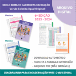 Miolo Caderneta Vacinas – Cor Original - 6ª Edição