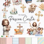 Kit Digital - Páscoa Cristã (Baloon)