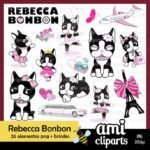 Rebecca BonBon - Kit Digital ClipArts