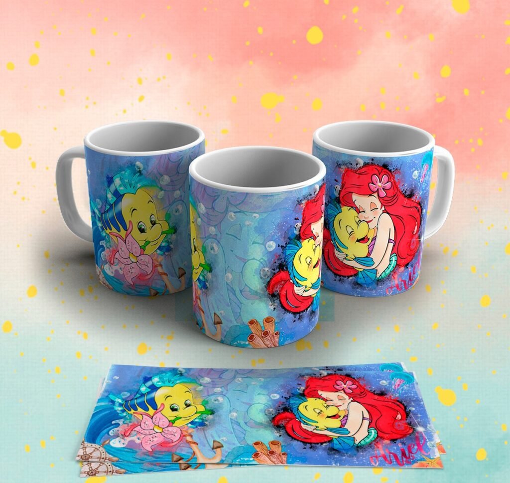 Disney Aquarela - Artes Canecas | Camisetas - Imagem 11