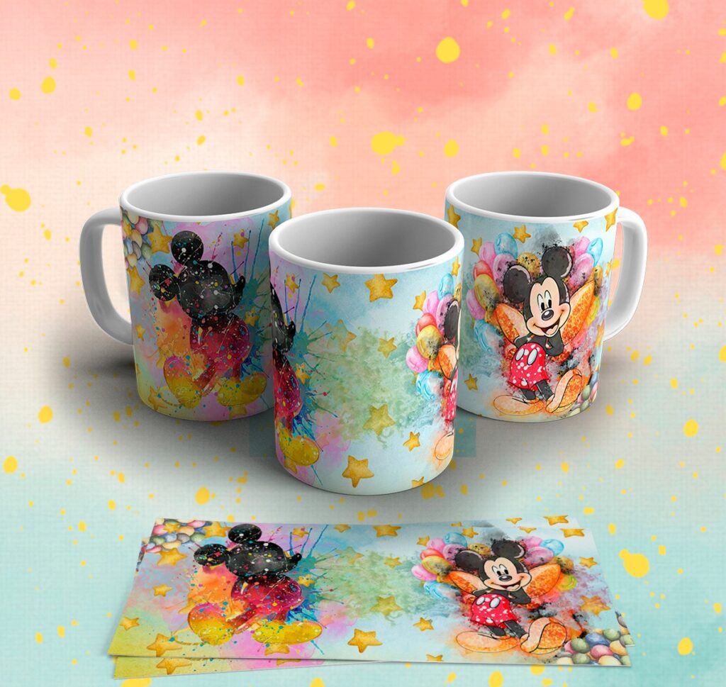 Disney Aquarela - Artes Canecas | Camisetas - Imagem 14