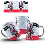 Personagens Com café e sem café - Artes Canecas - Imagem 6