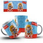 Personagens Com café e sem café - Artes Canecas - Imagem 13