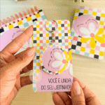 Cartão + Arte Button para Button Chaveiro 55mm (Moldes da Lê) - Imagem 8