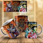 Cavaleiros do Zodiacos - Artes Canecas | Camisetas - Imagem 3