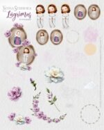 Kit Digital Ilustrações Nossa Senhora das Lágrimas - Santinhos (Carinas Paper) - Imagem 7