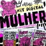 Kit Digital | Canecas - Dia da Mulher 2024 (Abacaxi Sublimático)