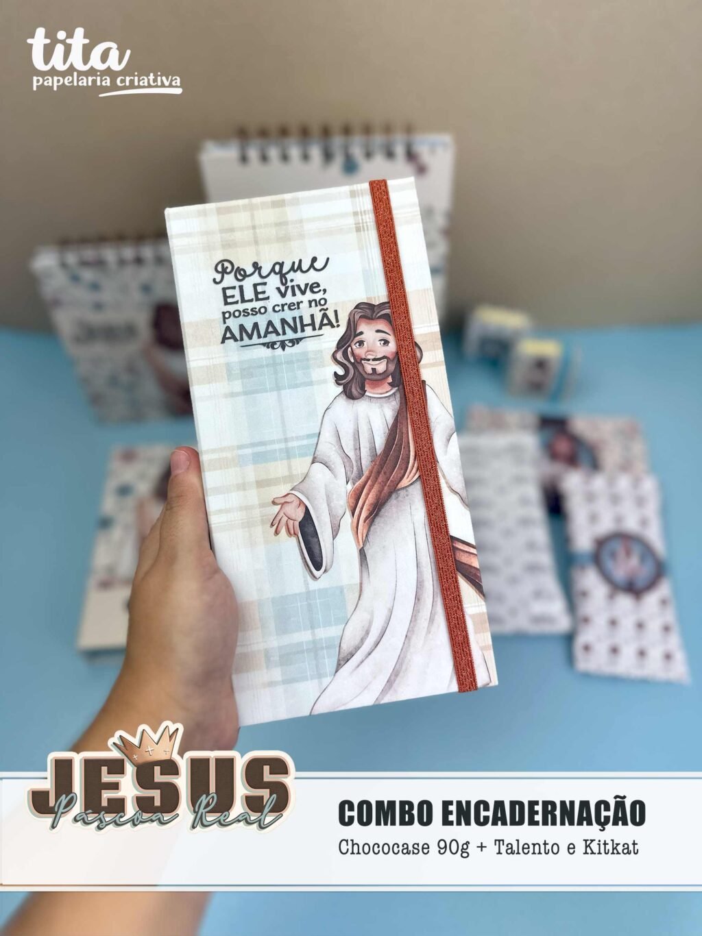 Jesus Páscoa Real - Combo Encadernação (Tita) - Imagem 16