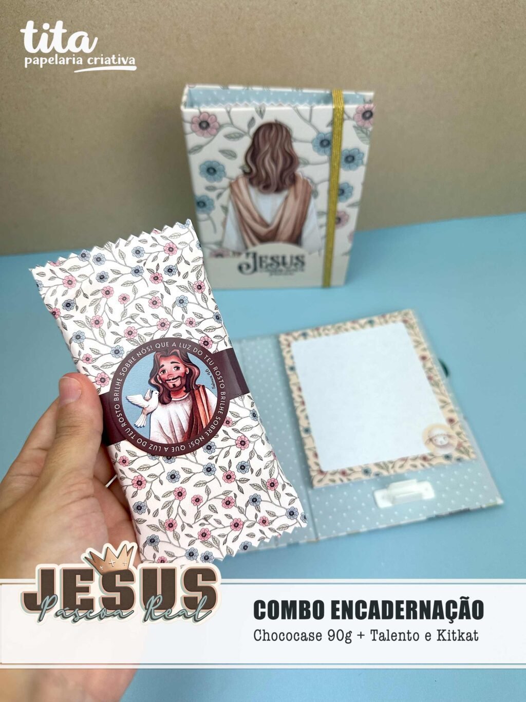 Jesus Páscoa Real - Combo Encadernação (Tita) - Imagem 10