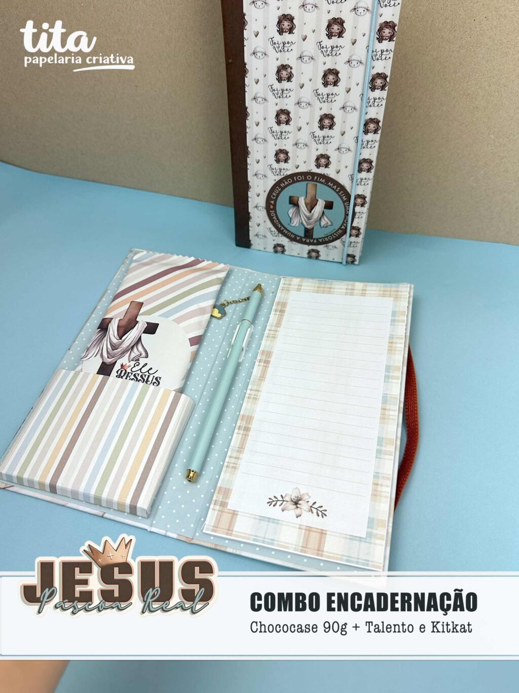 Jesus Páscoa Real - Combo Encadernação (Tita) - Imagem 14