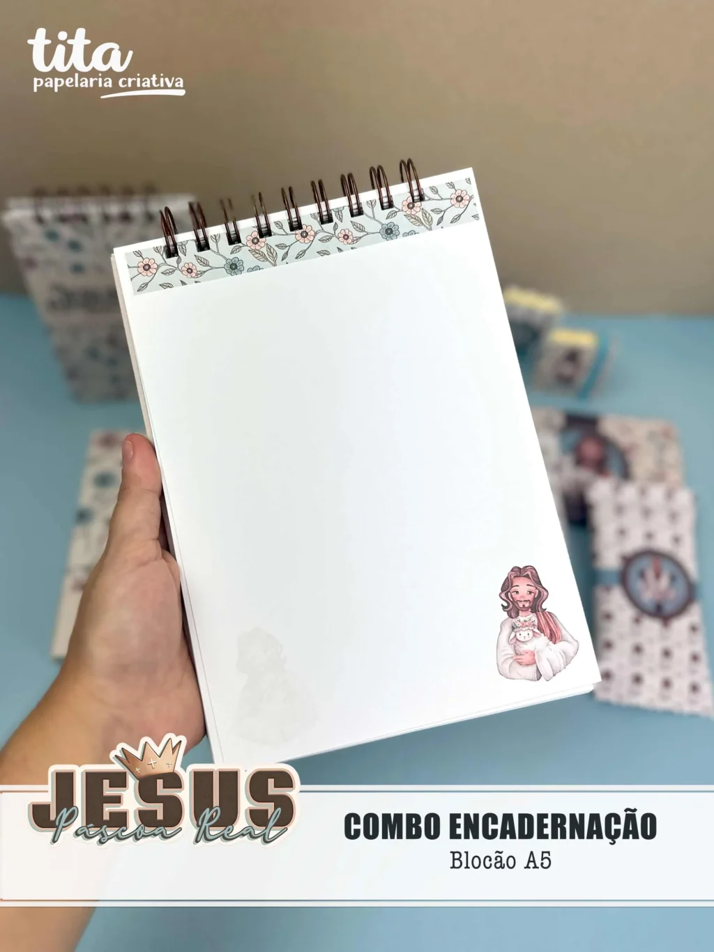 Jesus Páscoa Real - Combo Encadernação (Tita) - Imagem 5