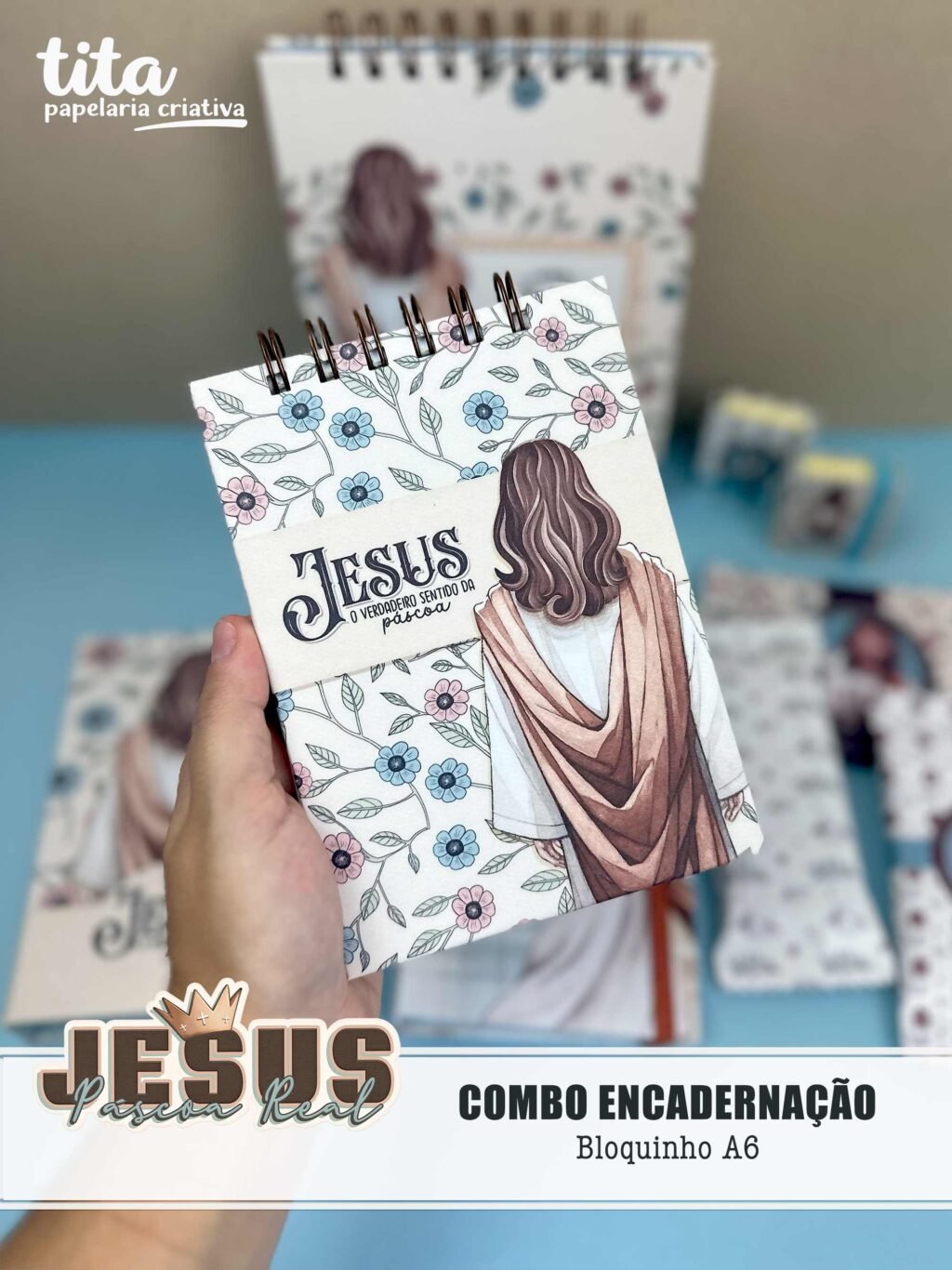 Jesus Páscoa Real - Combo Encadernação (Tita) - Imagem 3