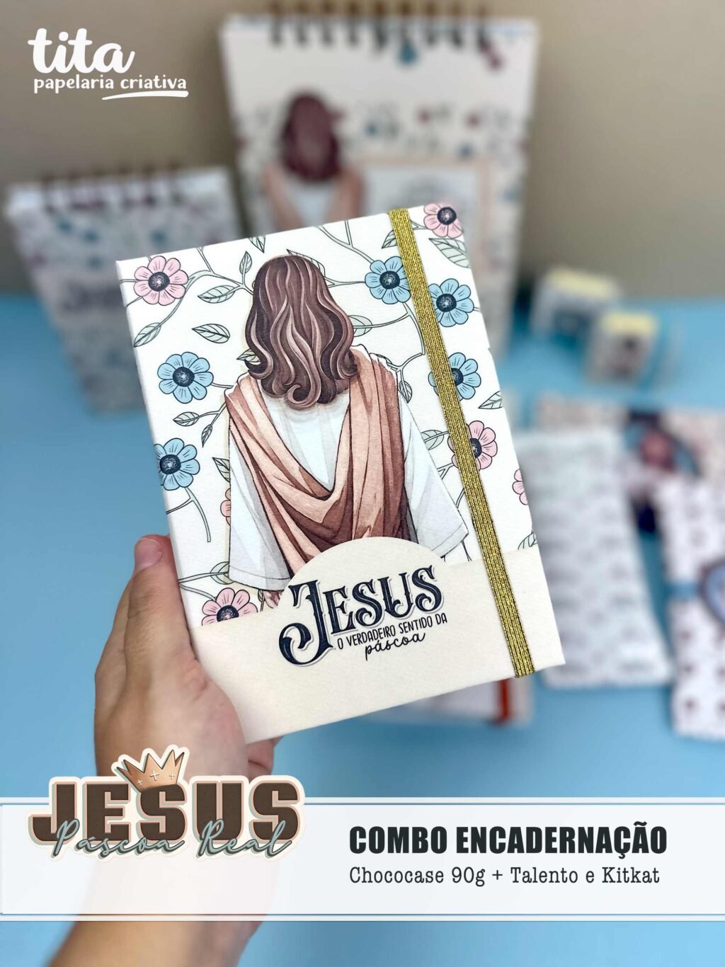 Jesus Páscoa Real - Combo Encadernação (Tita) - Imagem 12