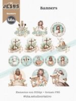 Jesus Páscoa Real - Combo 2 Ilustrações e Papéis (Tita) - Imagem 8