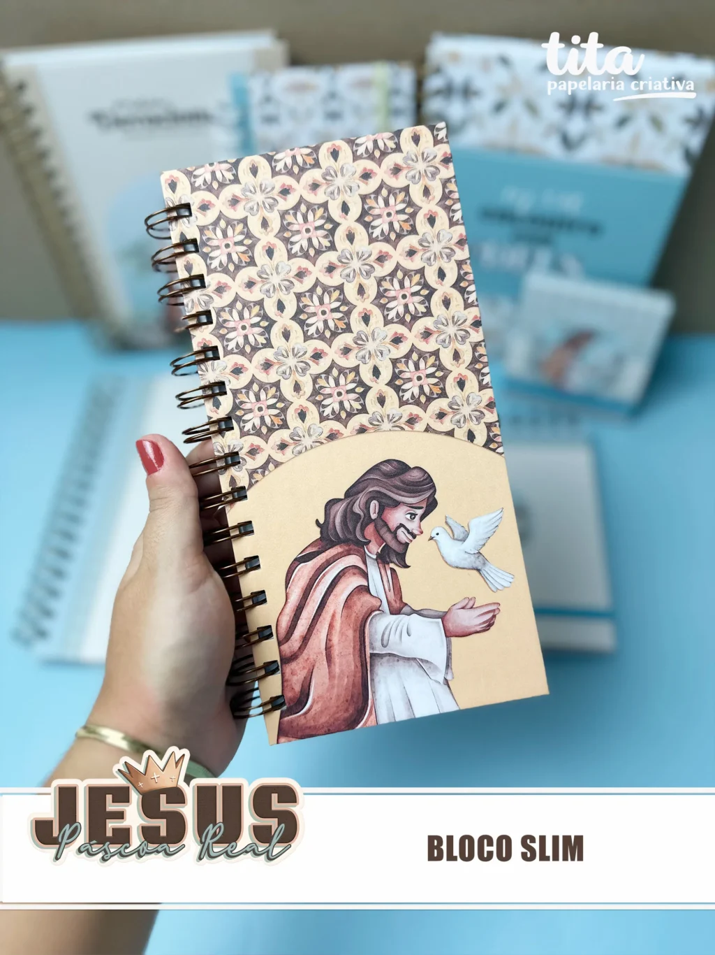 Jesus Páscoa Real - Combo Encadernação Devocional (Tita) - Imagem 16