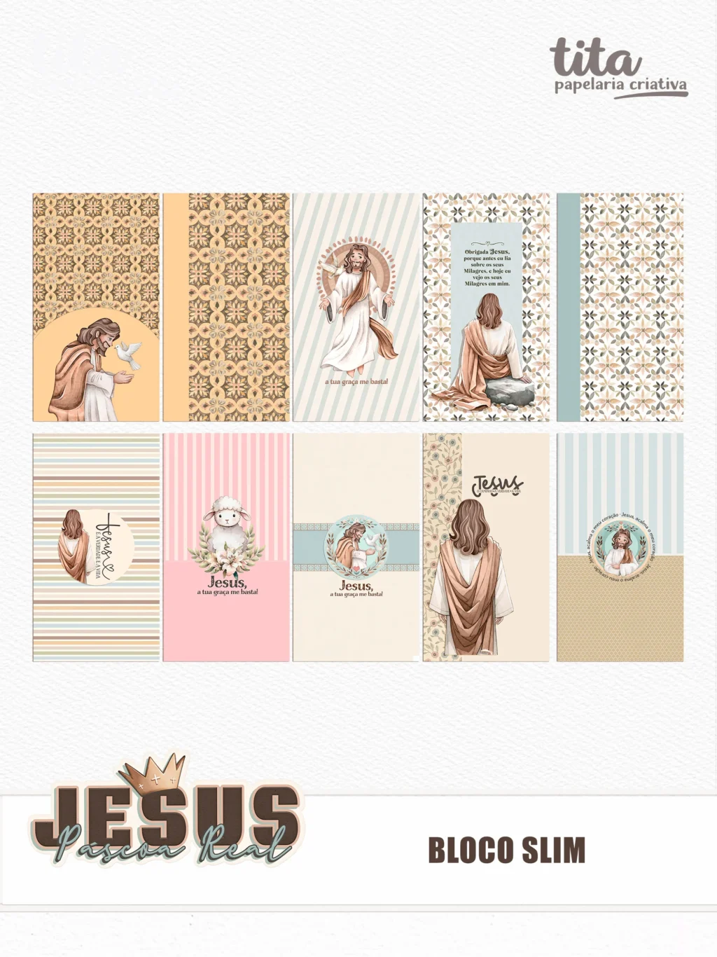 Jesus Páscoa Real - Combo Encadernação Devocional (Tita) - Imagem 10