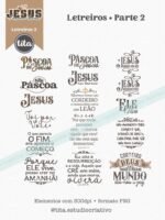 Jesus Páscoa Real - Combo 2 Ilustrações e Papéis (Tita) - Imagem 7