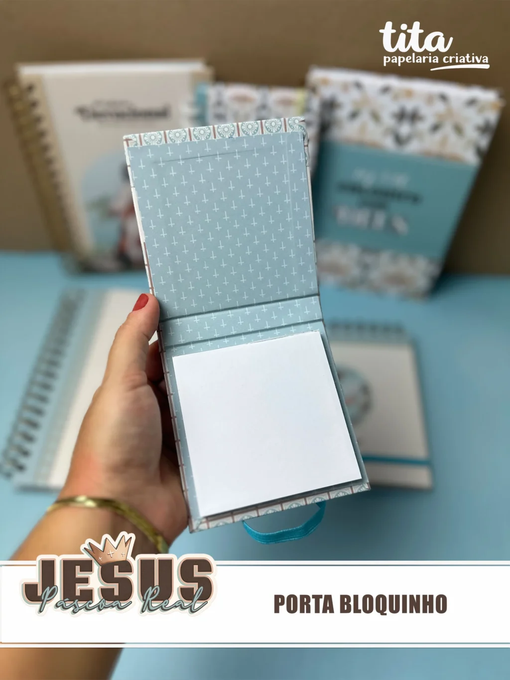 Jesus Páscoa Real - Combo Encadernação Devocional (Tita) - Imagem 2