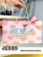 Jesus Páscoa Real - Combo Sacolinhas Cordeirinhos (Tita) - Imagem 2