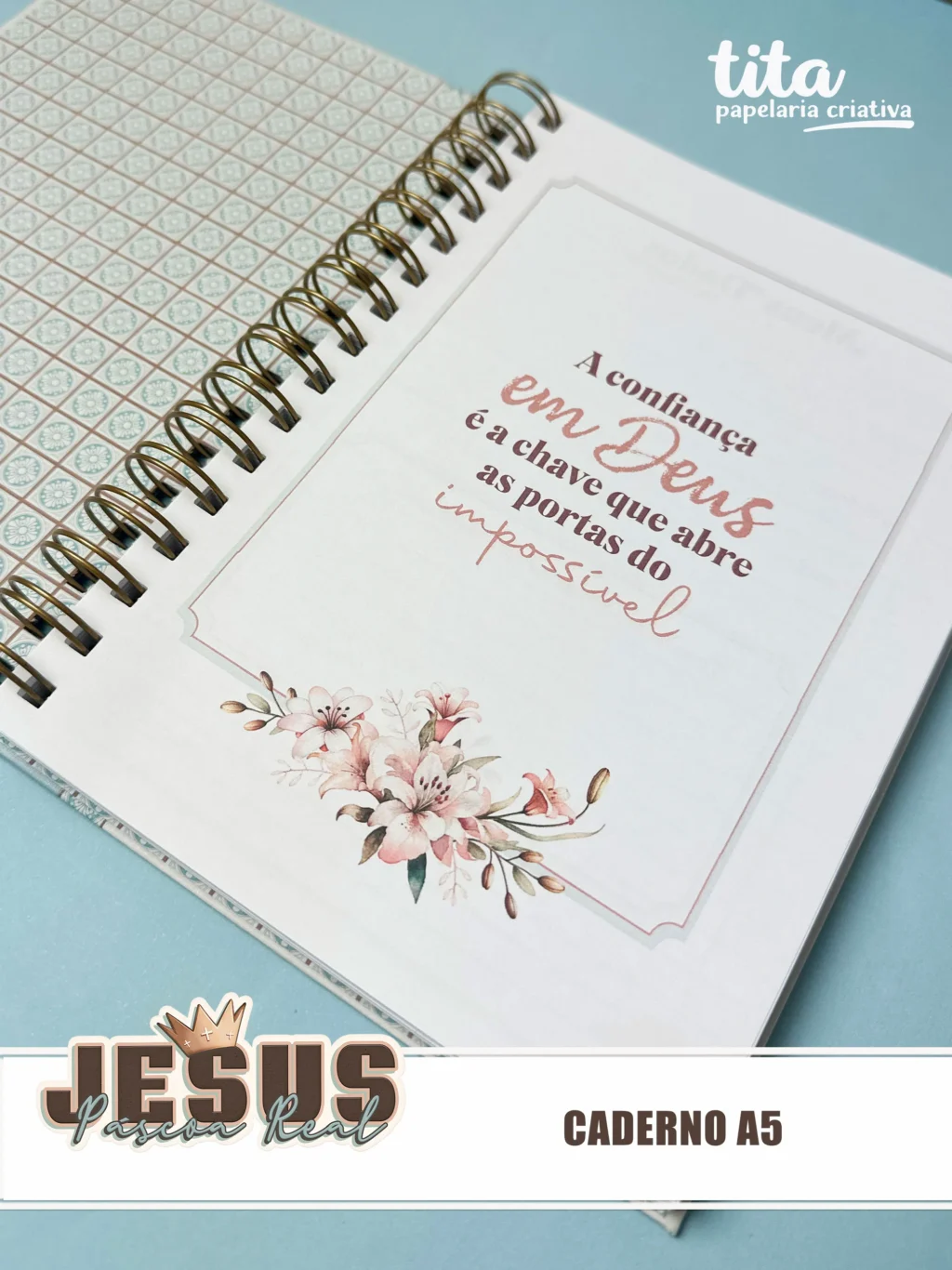 Jesus Páscoa Real - Combo Encadernação Devocional (Tita) - Imagem 14