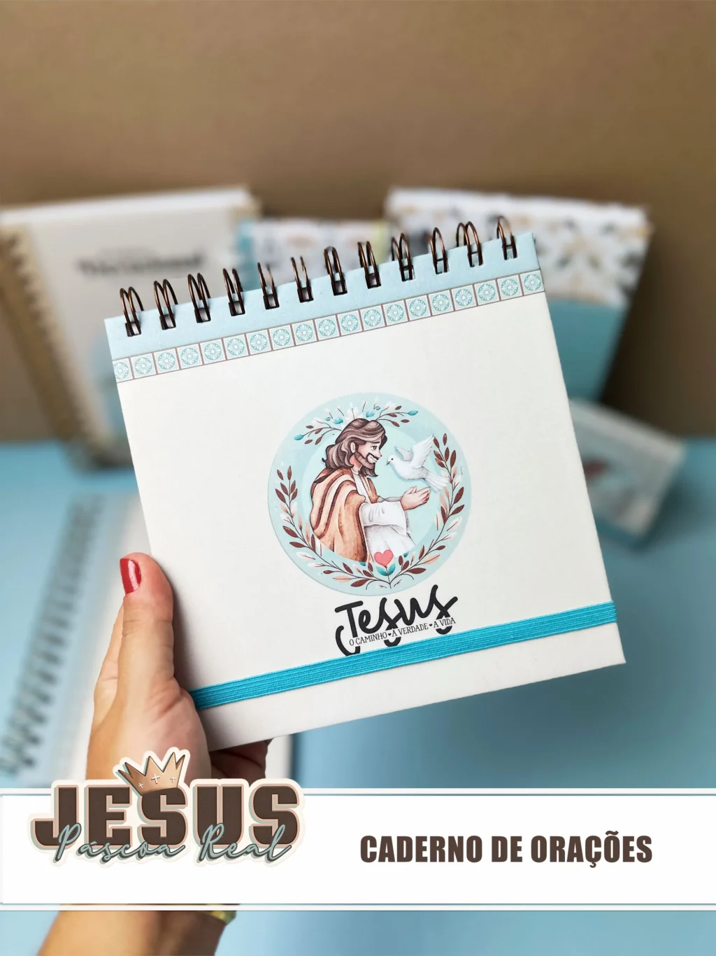 Jesus Páscoa Real - Combo Encadernação Devocional (Tita) - Imagem 19