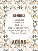 Jesus Páscoa Real - Combo 2 Ilustrações e Papéis (Tita)