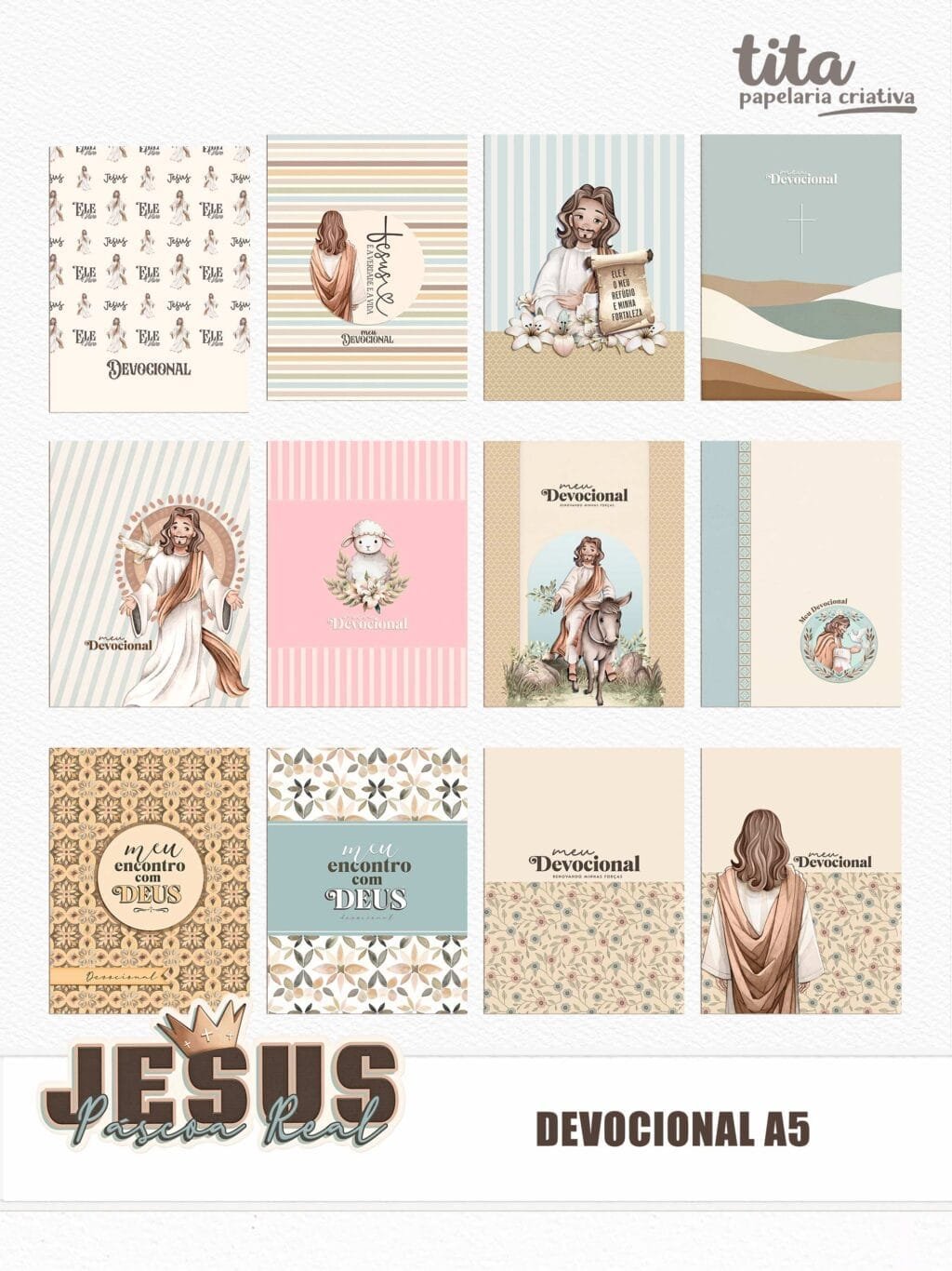 Jesus Páscoa Real - Combo Encadernação Devocional (Tita) - Imagem 4