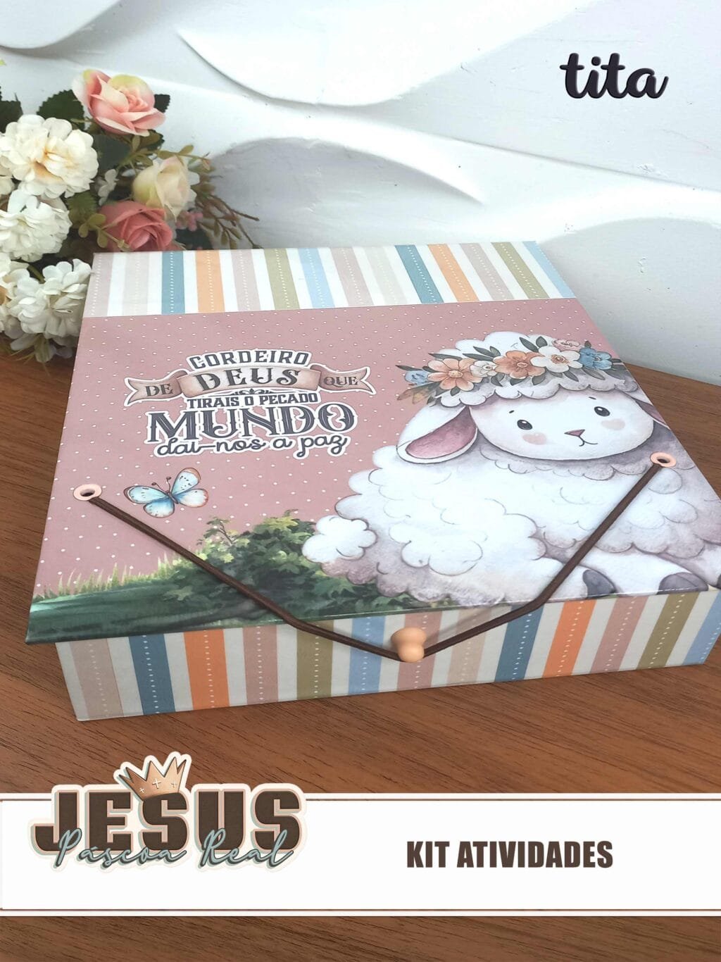 Jesus Páscoa Real - Kit de Atividades (Tita) - Imagem 9