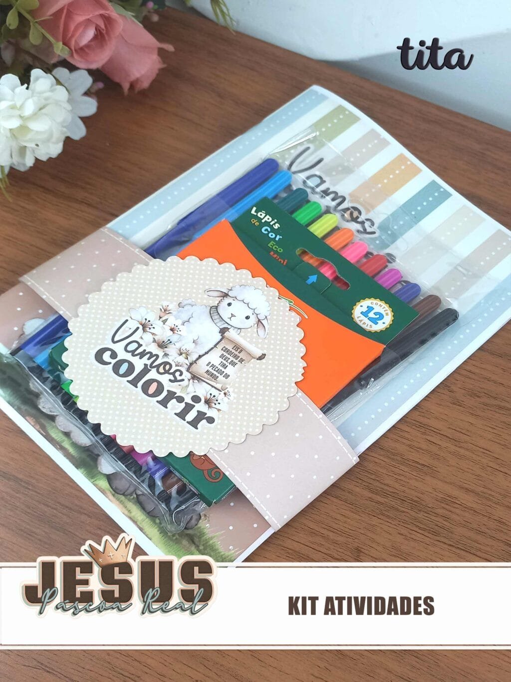 Jesus Páscoa Real - Kit de Atividades (Tita) - Imagem 10