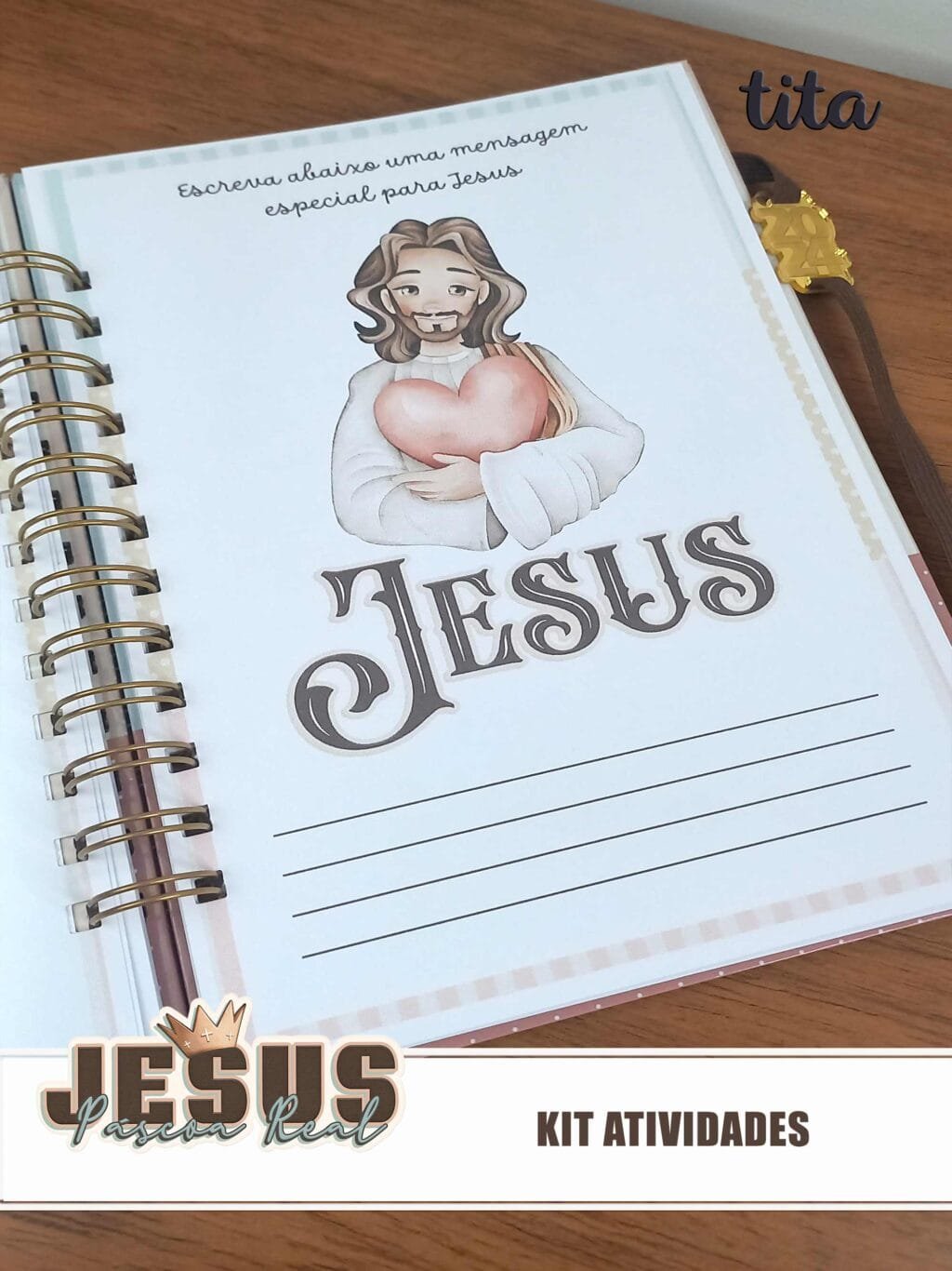 Jesus Páscoa Real - Kit de Atividades (Tita) - Imagem 3