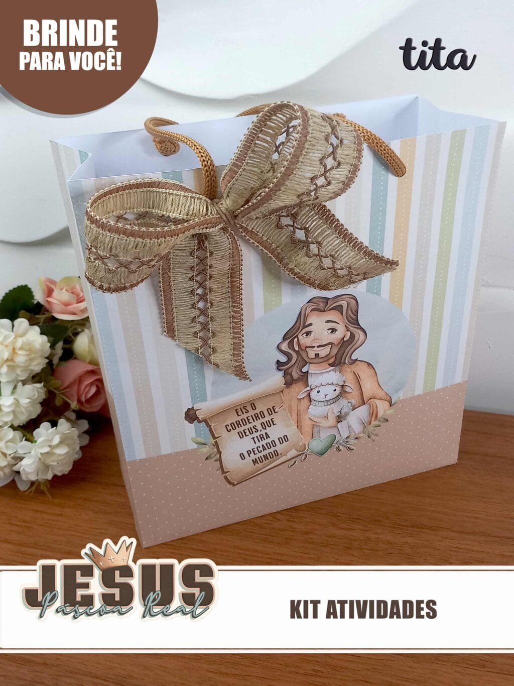 Jesus Páscoa Real - Kit de Atividades (Tita) - Imagem 13