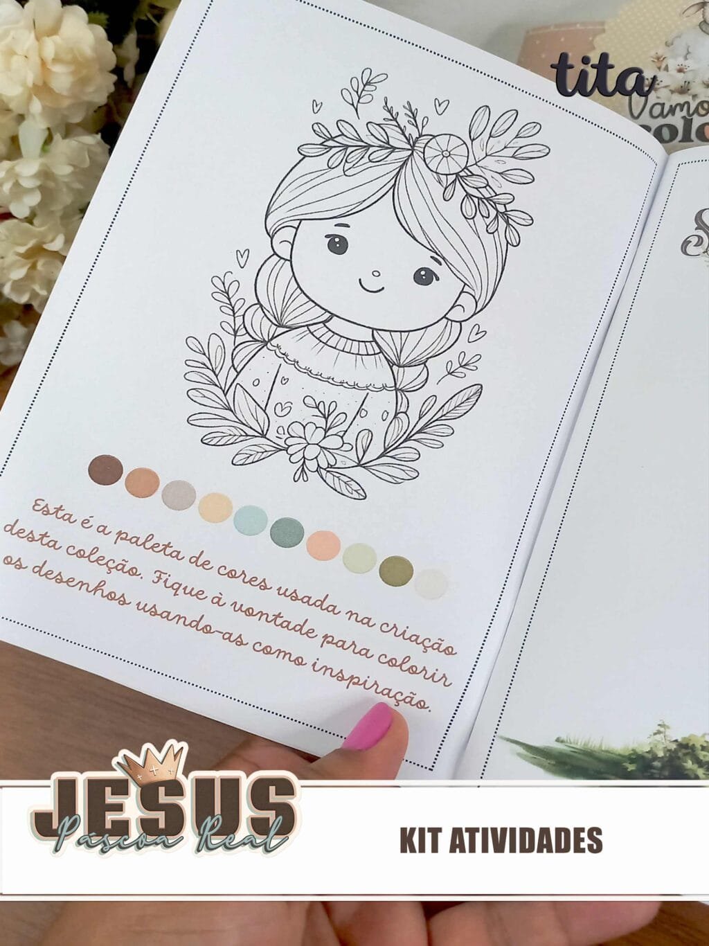 Jesus Páscoa Real - Kit de Atividades (Tita) - Imagem 7