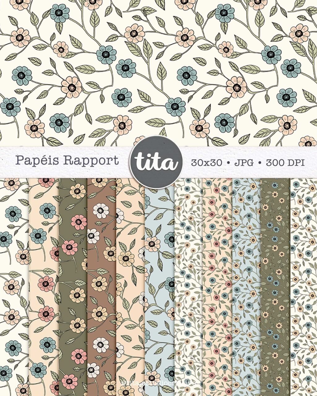 Jesus Páscoa Real - Combo Ilustrações e Papéis (Tita) - Imagem 6