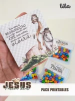 Jesus Páscoa Real - Kit Printable (Tita) - Imagem 2