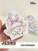 Jesus Páscoa Real - Kit Printable (Tita) - Imagem 7
