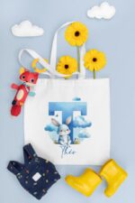 Kit Digital - Alfabeto COELHINHOS AZUL (Ilustracin) - Imagem 5