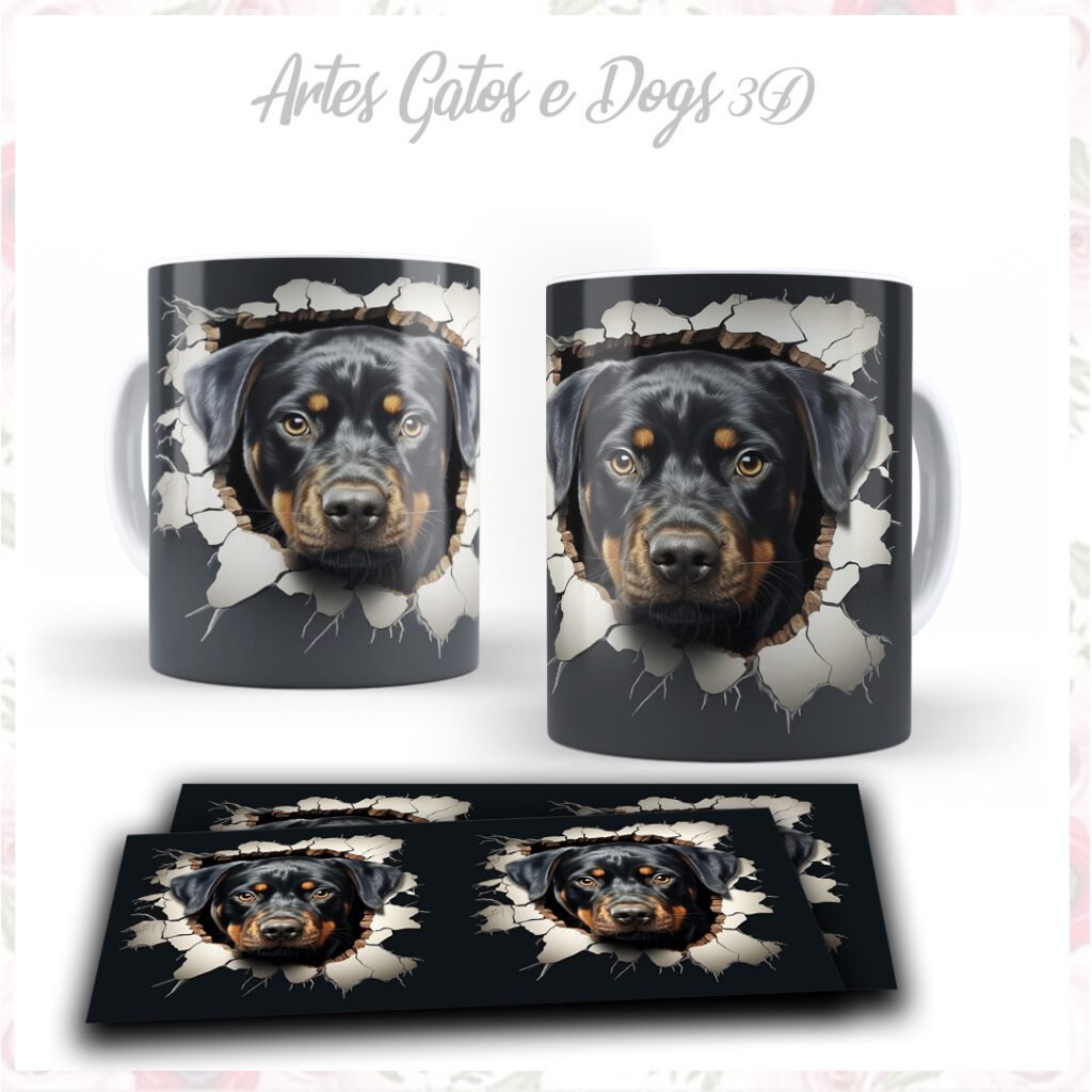 Gatos e Dogs - 24 Artes em 3D - Imagem 7