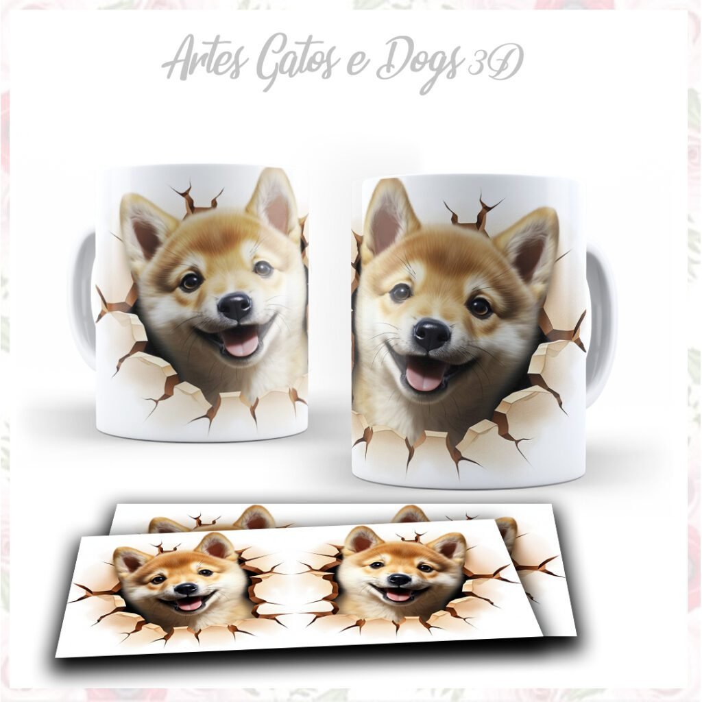 Gatos e Dogs - 24 Artes em 3D - Imagem 9