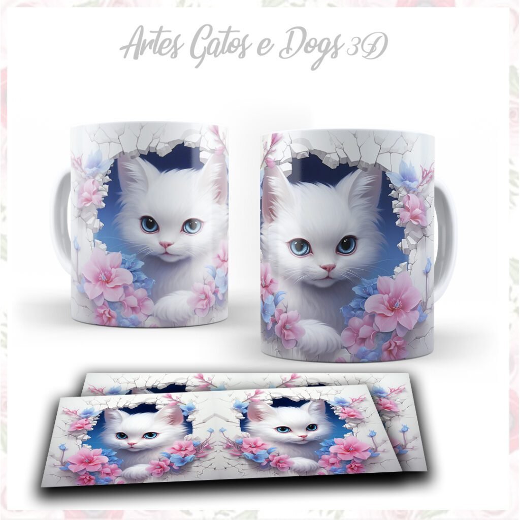 Gatos e Dogs - 24 Artes em 3D - Imagem 12