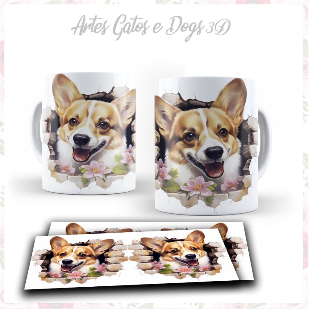 Gatos e Dogs - 24 Artes em 3D - Imagem 14