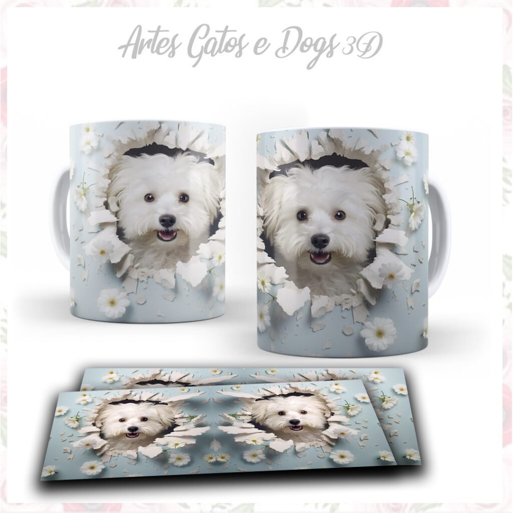 Gatos e Dogs - 24 Artes em 3D - Imagem 16